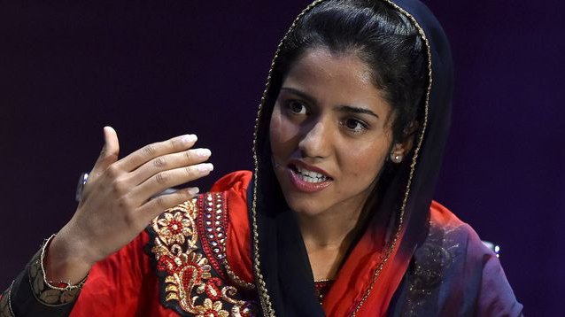 Afghan rapper Sonita talks child marriage in humanitarian crises ...